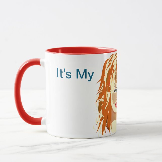 Jag SAID kaffe mugg (Vänster)