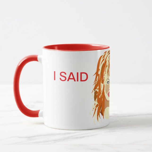 Jag SAID kaffe mugg (Vänster)