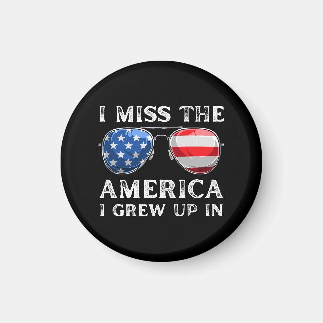 jag saknar Amerika som jag växte upp i Magnet (Framsidan)
