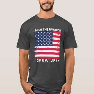 Jag saknar Amerika som jag växte upp i vintage T Shirt