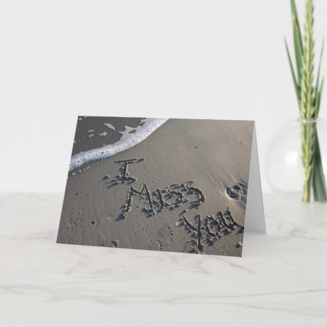 Jag saknar dig kort (Framsida)