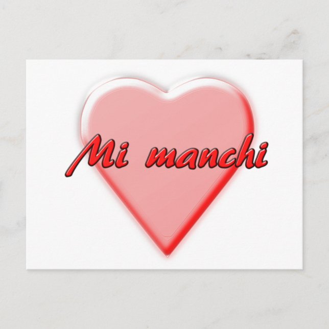 Jag saknar dig-kort vykort (Framsida)