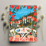 Jag saknar dig Landsbygden Lunch för två med utsik Vykort<br><div class="desc">Anpassa detta kort genom att lägga till din egen text på framsidan eller baksidan genom att klicka på "personalisera" eller "redigera" ovan. Kolla min butik för fler färger och mönster eller låt mig veta om du vill ha något anpassat. Tack för att du handlar hos mig!</div>