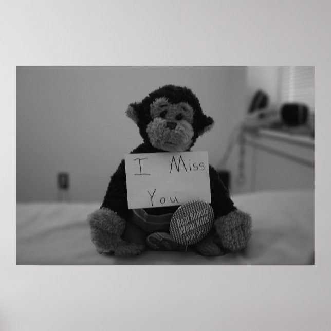 Jag saknar dig poster (Framsidan)