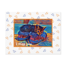 Jag saknar dig "skicka krukor"