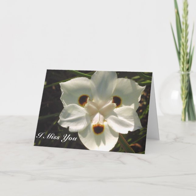Jag saknar dig/valfritt Tillfälle_-kort Kort (Framsida)