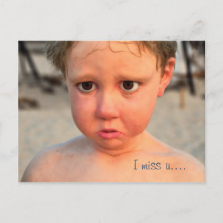 Jag saknar dig.. vykort