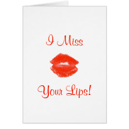 Jag saknar din Läppar! 4Kelly OBS Kort