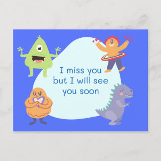 Jag saknar ditt vykort