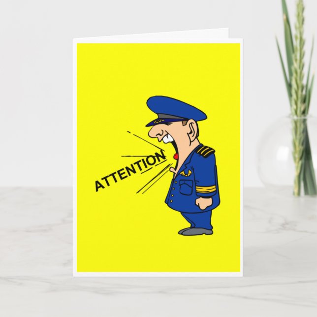 Jag saknar er uppmärksamhet kort (Framsida)