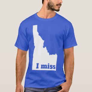 Jag saknar Idaho mitt hemland TShirt T Shirt