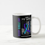 Jag saknar min fru Suicide Awareness Prevention Am Kaffemugg<br><div class="desc">Jag saknar min fru Suicide Awareness Prevention American Flagga</div>