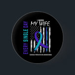 Jag saknar min fru Suicide Awareness Prevention Am Knapp<br><div class="desc">Jag saknar min fru Suicide Awareness Prevention American Flagga</div>