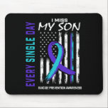 Jag saknar min son Suicide Awareness Prevention Am Musmatta<br><div class="desc">Jag missar min son Suicide Awareness Prevention American Flagga</div>