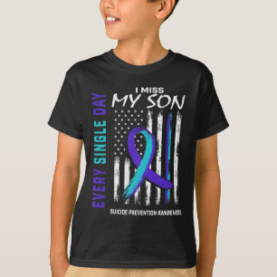Jag saknar min son Suicide Awareness Prevention Am T Shirt
