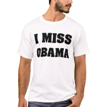 Jag saknar Obama Anti Trump T-Shirt