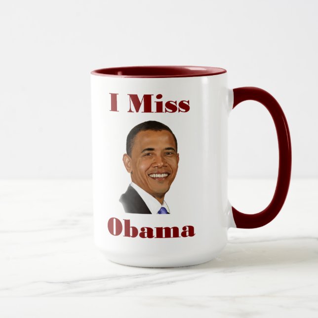 Jag saknar Obama Mugg (Höger)