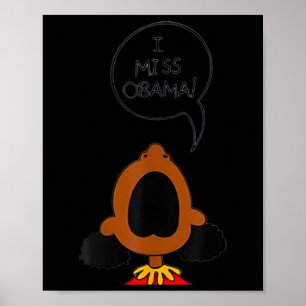 Jag saknar Obama Poster