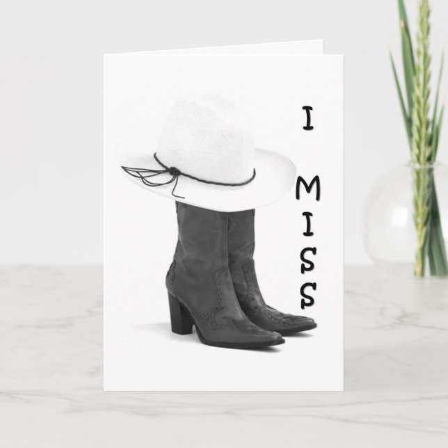 JAG SAKNAR OSS PÅ DIN BIRTHDAY OCH VARJE DAG KORT (Framsida)