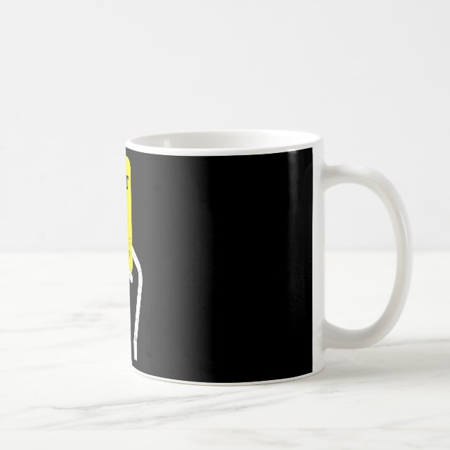 Jag Samlar Gula Kort, Roligt Citat För Fotbollsspe Kaffemugg (Höger)