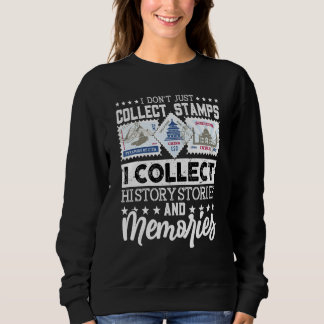Jag samlar historiens posterfilat Frimärke T Shirt