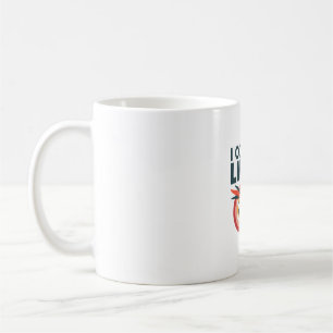 Jag samlar in lefers - Ljuny Red Uggla Birding Gra Kaffemugg
