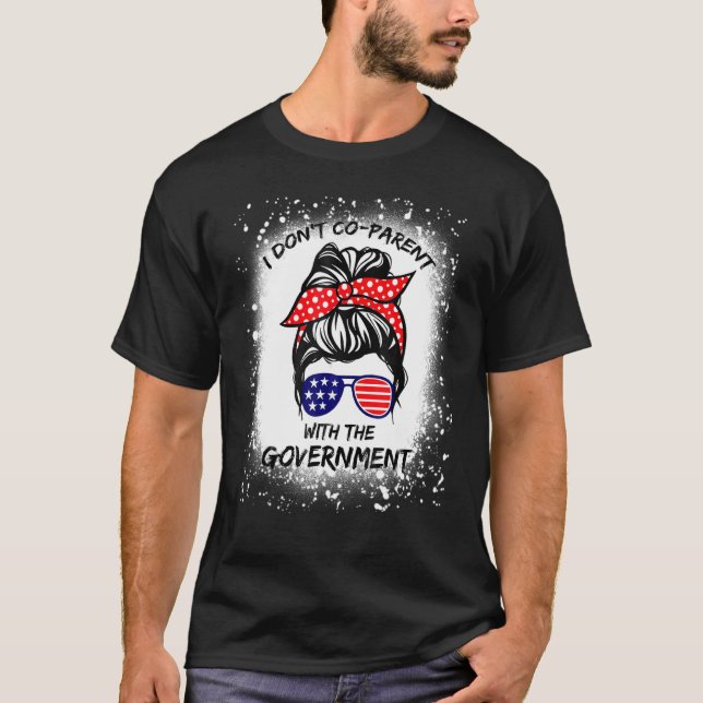 Jag samverkar inte med regeringen t shirt (Framsida)