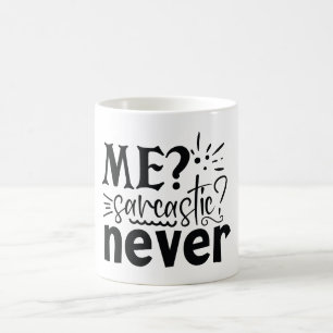 Jag Sarcastic Aldrig Kaffemugg