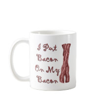 Jag satte bacon på min bacon