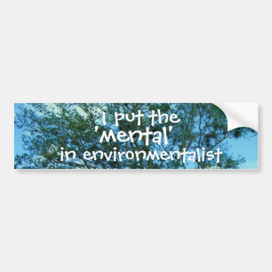 Jag satte "det mentalt" i bildekal