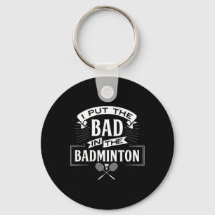 Jag satte fel i badminton-spelarknappar nyckelring