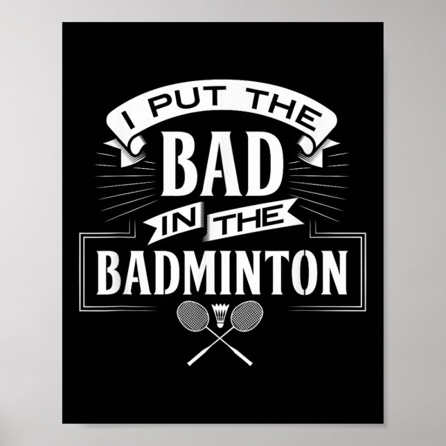 Jag satte fel i badminton-spelarknappar poster (Framsidan)