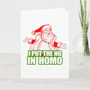 JAG SATTE HO I HOMOEN - .PNG HELGKORT