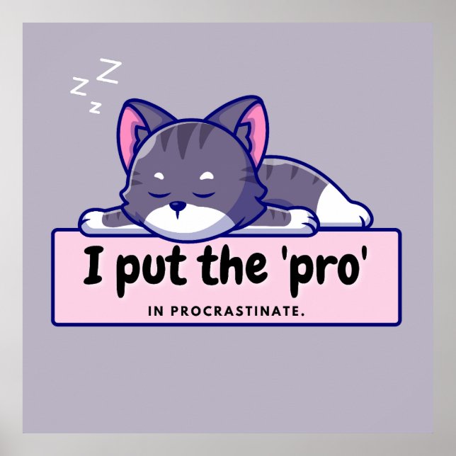 Jag satte in "pro": Superskojets skrivprogram Teck Poster (Framsidan)