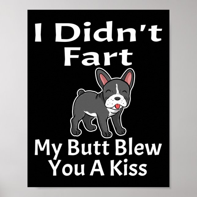 Jag satte inte min knut på Fransken. Poster (Framsidan)