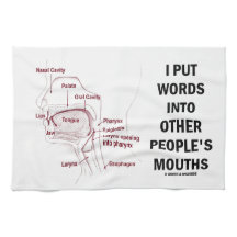 Jag satte ord in i annat folks munnar (anatomi)