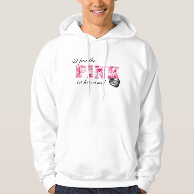 Jag satte ROSORNA i hans camo Hoodie (Framsida)