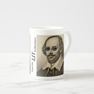 Jag satte TÄND i litteratur Shakespeare Benporslin Mugg