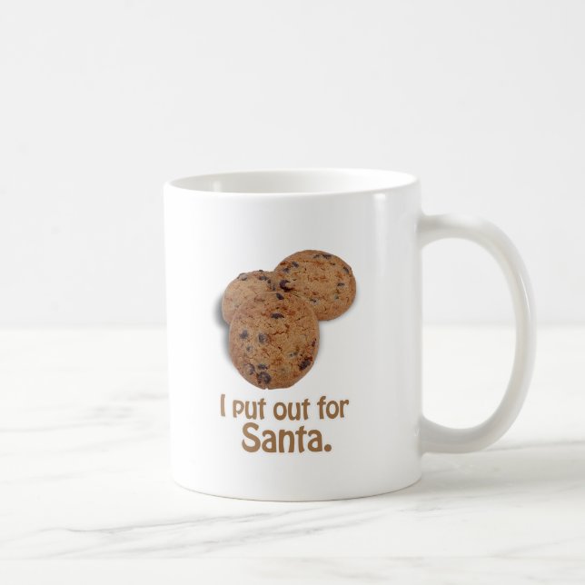 Jag satte ut för Santa - .png Kaffemugg (Höger)