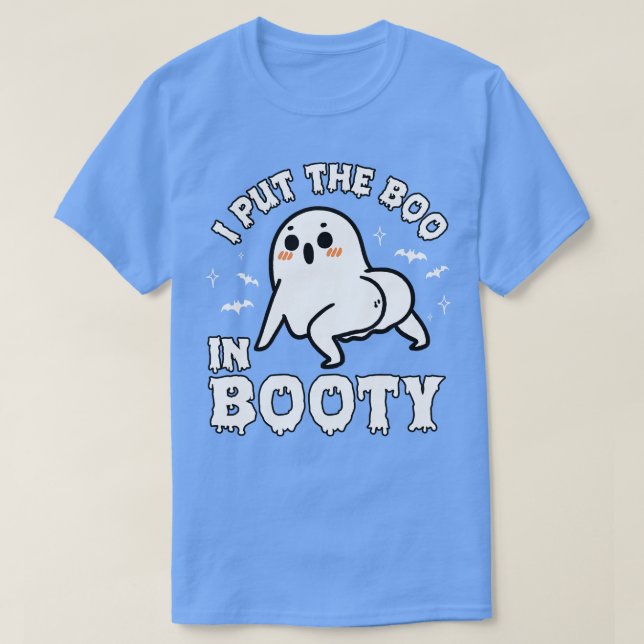 Jag sätter boon i Booty T Shirt (Design framsida)