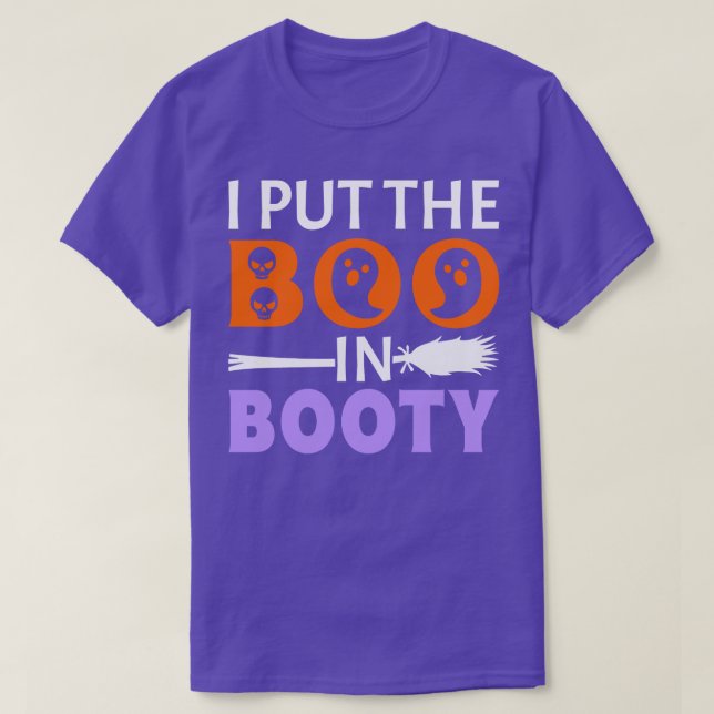 Jag sätter boon i Booty T Shirt (Design framsida)