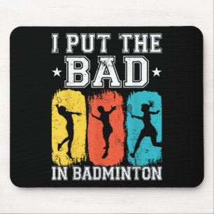 Jag Sätter Det Dåliga I Badminton Jag Shuttle Jag  Musmatta