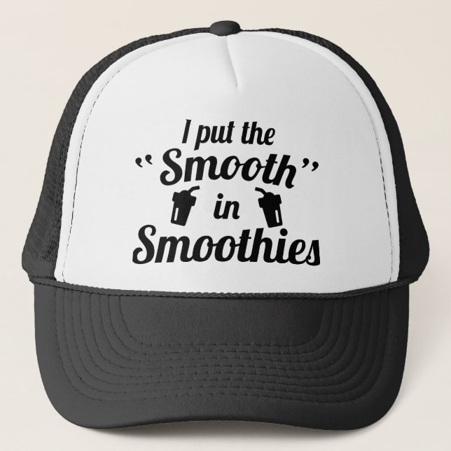 Jag Sätter Det Smidiga I Smoothies Keps (Framsida)
