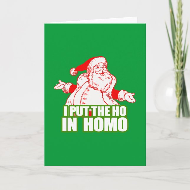 JAG SÄTTER IN HONOM. HELGKORT (Framsida)