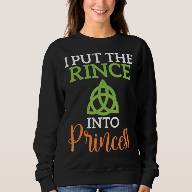 Jag sätter in regnet i prinsessan Irish Dancer T Shirt (Framsida)