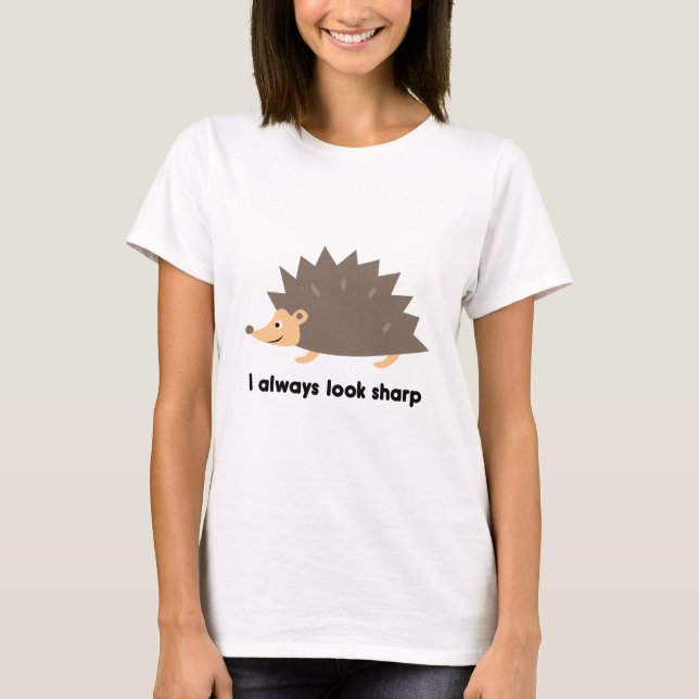 Jag ser alltid Vass ut T Shirt (Framsida)