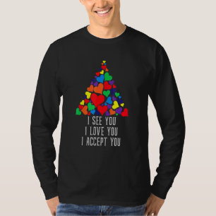 Jag ser att jag Kärlek du jag accepterar dig - Lgb T Shirt