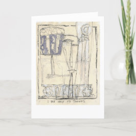 Jag ser bara mina tankar kort