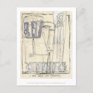 Jag ser bara mina tankar vykort