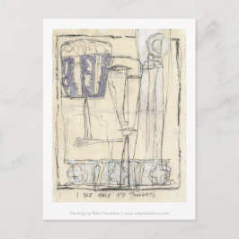 Jag ser bara mina tankar vykort